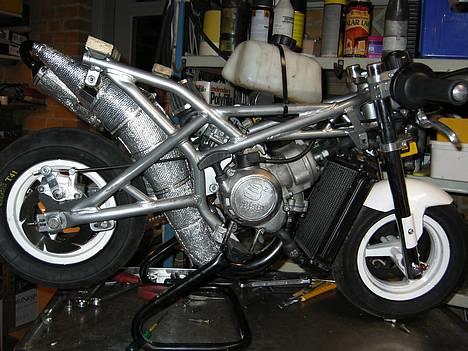 Blata 14 Wrs Solgt - Ja sådan skal et udstødning se ud, dæmpet med rigtig udstødnings dæmpning billede 6