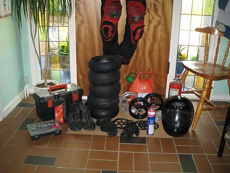 Blata 14 Wrs Solgt - Noget af mit udstyr til dm :) så er hvis man godt forberedt :) billede 11