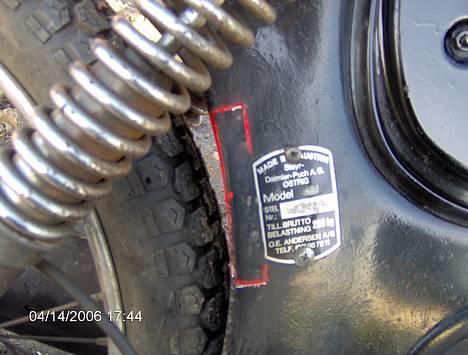 Puch Vz 50 flagskib solgt - bemærk det røde mærke om stelnr så den er original billede 8