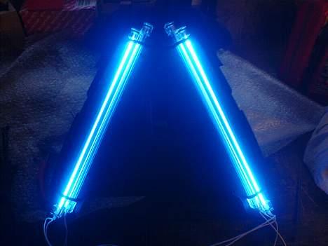 Yamaha Jog R Solgt - mit neon under bundskjold! (4 rør) kun 2 af dem er tændt på billedet. billede 11