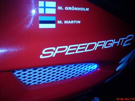 Peugeot speedfight 2 SOLGT - lys bag net billede 9