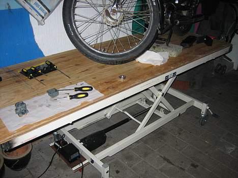 Puch Information for Projekter - Min elekstriske knallert lift. Lavet af en gammel sygehusseng :-) billede 2