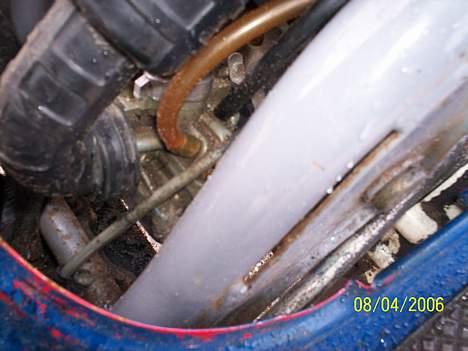 Yamaha passola - skrottet   - 9mm kabu billede 6