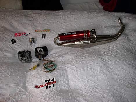 Aprilia sonic GP Til salg 9000,- - Malossi 47mm og hebo titan : )  billede 2