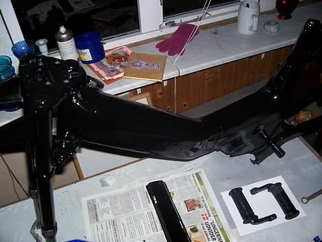 Puch Maxi K Solgt - har lige fået nr. to lag maling billede 9