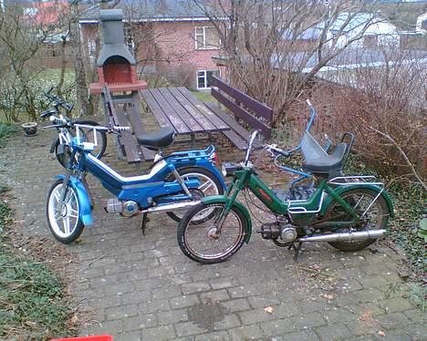 Puch Maxi k Projekt SOLGT!:P - min P1 og den nye maxi. billede 6