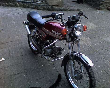 Suzuki Dm50 - Ser fed ud, med styrtbøjlen billede 3