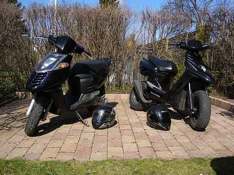 Aprilia sonic solgt - team shot med min homie, Team BHR Kris´o billede 7