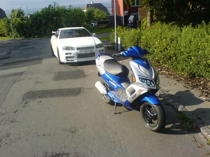 Peugeot Speedfight 2 TURBO SOLGT - Det bedste billede af min scooter nogensinde ! billede 3