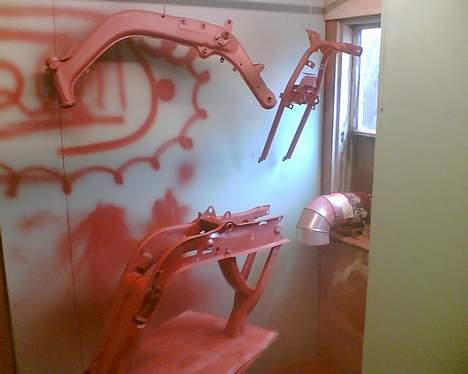 Suzuki Jog Motor/Fz50<Hirtshals> - Næsten lige blecet færdig med at grunde Mit fz50 og et ciao stel:P billede 14