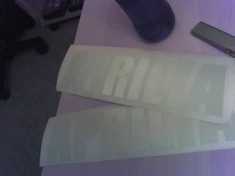 Aprilia Sonic Miss You :'( - Mine stickers! billede 3