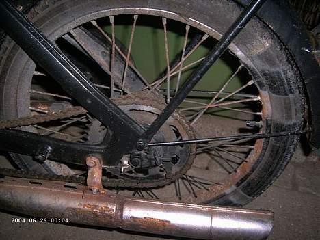 Adly a maxi k PROJECT! SOLGT - her ses vel min fælg lidt mærke til rusten :c billede 6