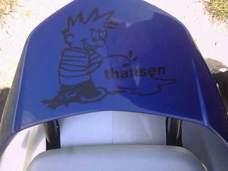 Peugeot Speedfight 2 TURBO SOLGT - Spoiler med "Steen pisser" logo. billede 6