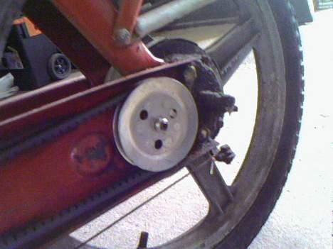 Vespa Ciao *Projekt* "SOLGT" - Det gamle sprang da den blev prøve kørt, så der kom et nyt på billede 6