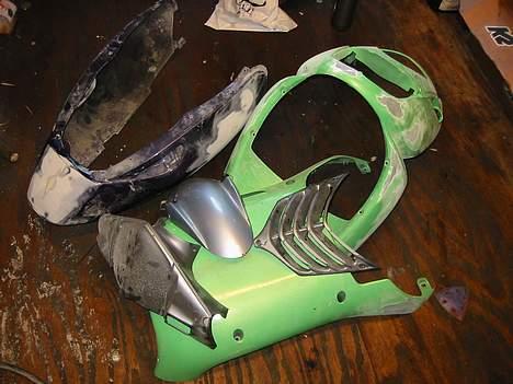 Aprilia SONIC . byttet væk - skjoldene der på begyndt forarbejdning :P billede 6