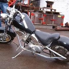 MiniBike chopper stjålet