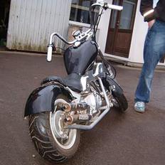 MiniBike chopper stjålet