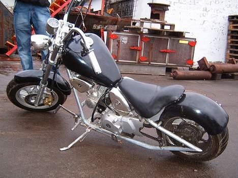 MiniBike chopper stjålet billede 2