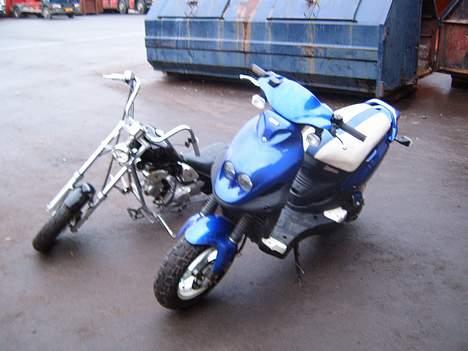 MiniBike chopper stjålet billede 14