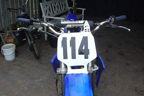 Yamaha yz 85 ccm SOLGT :'( - Sprayede skærmen hvid og nummer :D billede 9