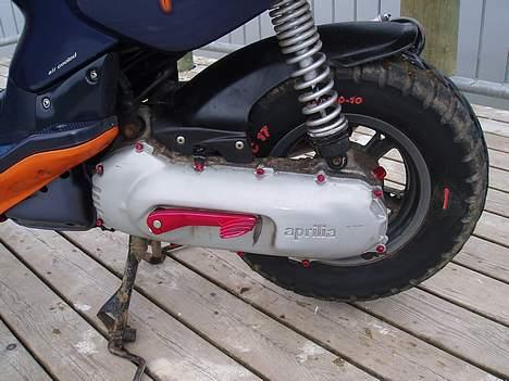 Aprilia Rally ac solgt :( - varioskjold med røde efekter billede 6