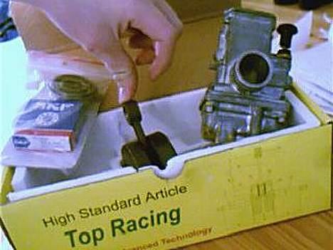 Suzuki Smx projekt FØR. - min nye krumbasse puls karbu. billede 13