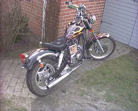 Honda chopper solgt billede 2