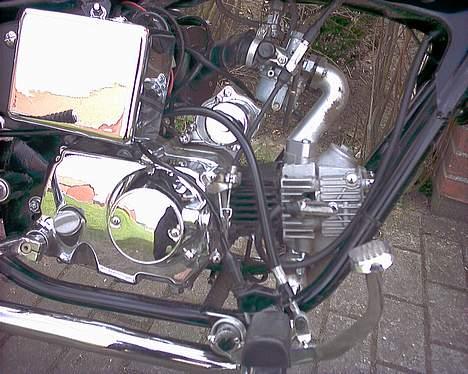 Honda chopper solgt billede 4