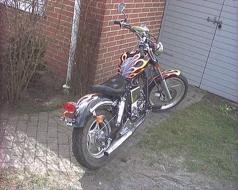 Honda chopper solgt billede 7