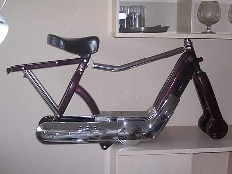 Vespa ciao projekt (solgt) - Skal lige ha rettet på bagagebæret, sidder ik lige som jeg vil ha det billede 1