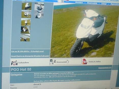 PGO Hot 50 SOLGT for 4000 kr billede 6