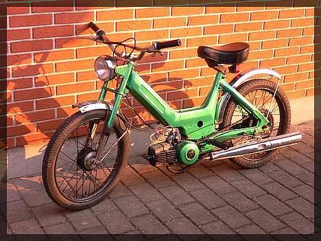 Puch Maxi K - FØR - Den fine puch i solen :D billede 1