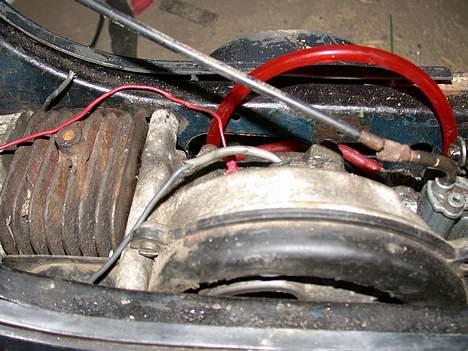 Piaggio ciao  (solgt) - det er den røde benzin-slange..... billede 6