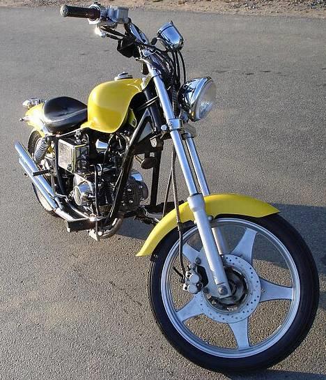 Kinroad custom 45 chopper billede 2