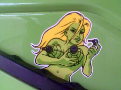 Suzuki Estilete [SOLGT] - Rrr.. Og så matcher hun farven ;D billede 8