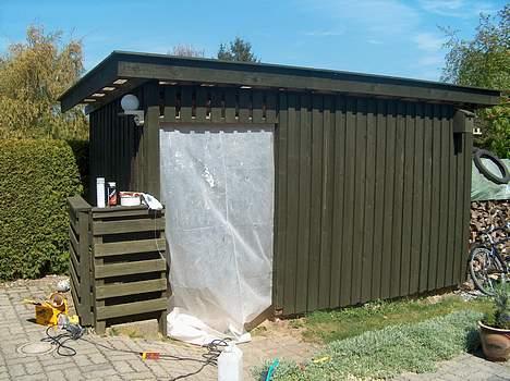 Suzuki DM-50 [Solgt] - Mit brandeskur der er lavet om til malerkabine billede 6