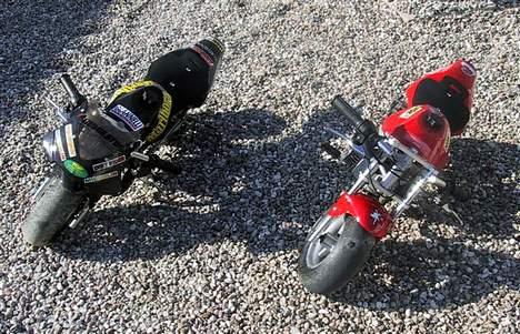 MiniBike POCKET RUNNER 02 Solgt. - Min og en af mine venners Pocketbike.. billede 11