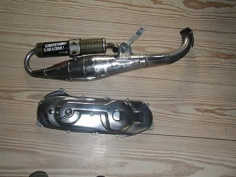 Suzuki Street magic LC (DNA)76cc - poleret manston rep med yasuni dæmper billede 2