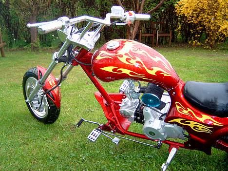 MiniBike chopper ( SOLGT ) ! billede 6