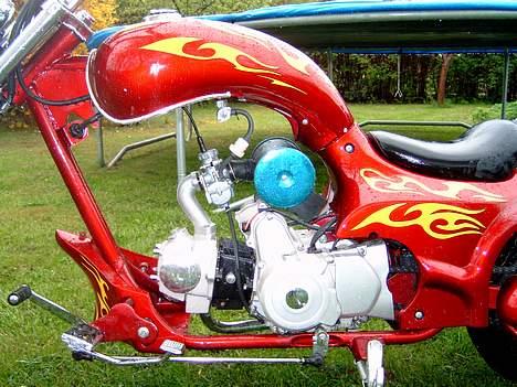 MiniBike chopper ( SOLGT ) ! billede 9