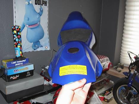 MiniBike pocket bike blå  billede 5