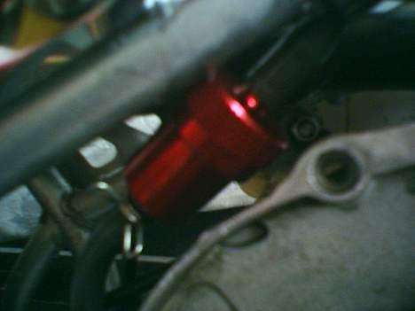 MiniBike Daytona projekt (neos) - Det nye chrom røde benzin filter billede 9