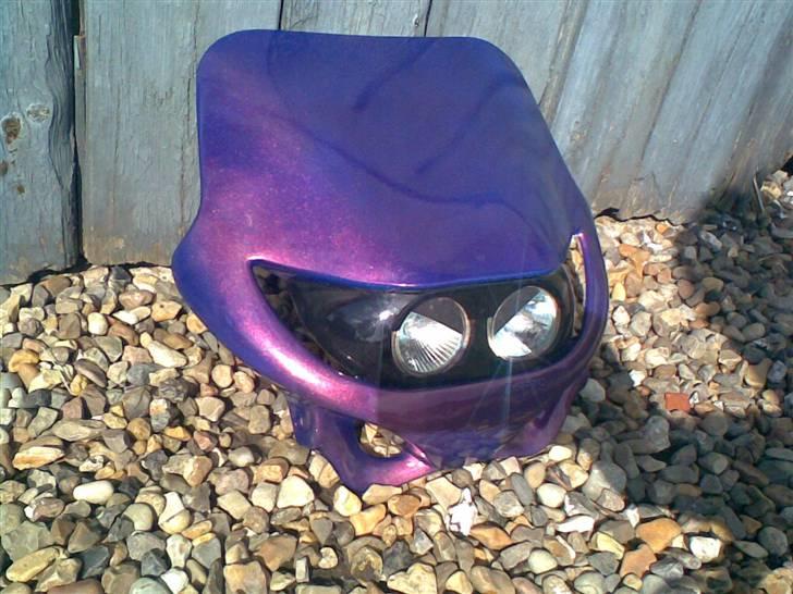 Suzuki street magic  projekt - farven som skjoldene har fået. men maler måske om igen . billede 14