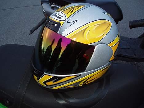 Gilera Stalker ~ SOLGT - - min fine hjelm.. med regnbue visir.. billede 20