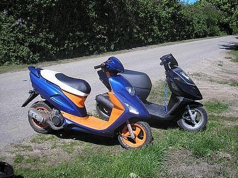 Aprilia Sonic Solgt  - Mig og min kammi Henning på tur da jeg lige havd fået den  billede 7