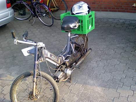 Puch Maxi k (under om-bygning) - da jeg købte den billede 2