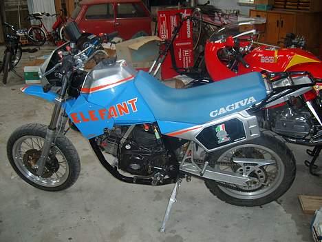 Piaggio Zip - Farmands cykel: Cagiva elefant 650 SM ! billede 16