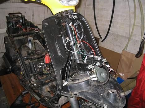 Gilera Stalker -=Team VSR=- - Da jeg fik den, var den gul og sort som standard... Det fik jeg gjort noget ved :) billede 3