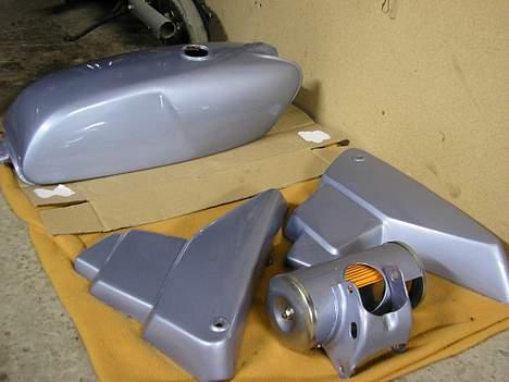 Yamaha DX Drejeventil Kim´s - Tank og Sidedæksler og Luftfilterkasse det er det der er på nu billede 3