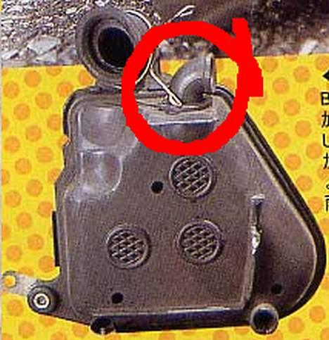 Yamaha Jog FS *STJÅLET* - Det er begrænsning på luftfilteret... hvis nogen ville vide det billede 11